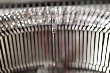 Tipos de máquina de escribir para representar el Filtro Cero