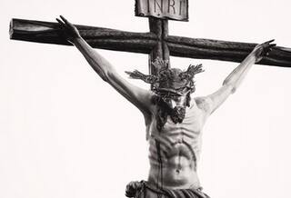 Cristo en la cruz, símbolo del Cristianismo