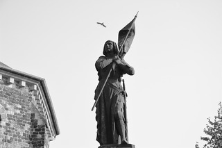 Mujeres de Dios, estatua de Juana de Arco